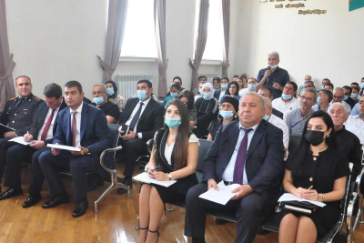 Ramana qəsəbəsində sakinlərin şikayət və təklifləri dinlənilib