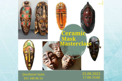 Bakıda keramik maska üzrə master-klas təşkil olunacaq