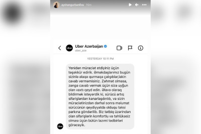 Bakıda blogeri hədələyən taksi sürücüsü işdən çıxarıldı