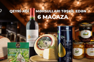 Qastronomik cənnət: qeyri-adi məhsullar təqdim edən 6 mağaza