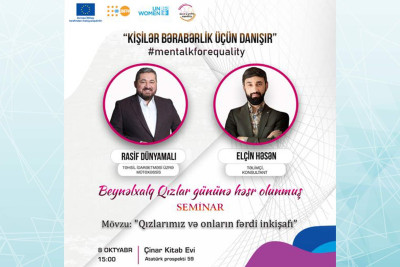 Bakıda gender bərabərliyi mövzusunda seminar baş tutacaq
