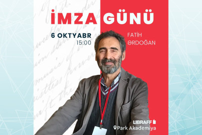 Bakıda Türkiyənin sevilən uşaq yazıçısı Fatih Ərdoğanla iki görüş təşkil olunacaq
