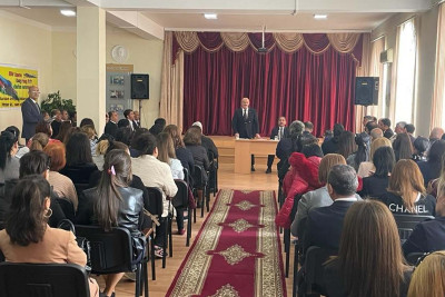 Nəsimi rayonunda sakinlərlə növbəti görüş keçirilib