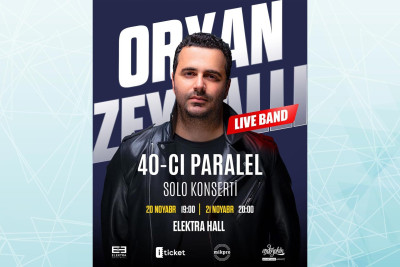 Orxan Zeynallının konsertinə böyük tələbat yaranıb