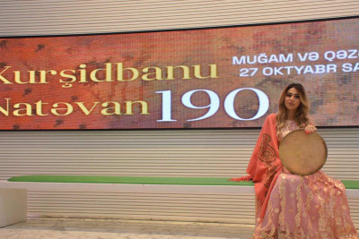 Bakıda "Xurşidbanu Natəvan 190 - Muğam və qəzəl gecəsi" adlı tədbir baş tutub