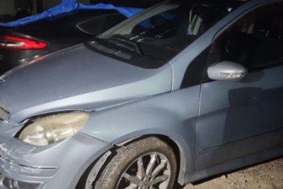 Maştağa-Zabrat yolunda iki “Mercedes” toqquşub