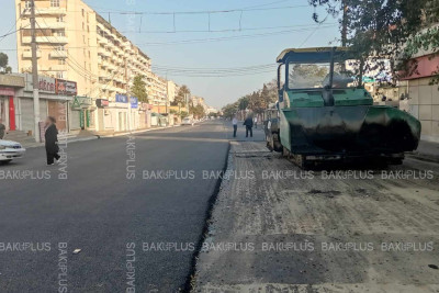 Qara Qarayev prospekti təmirlə əlaqədar bağlanıb
