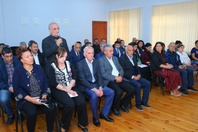M.Ə.Rəsulzadə qəsəbəsi sakinlərinin şikayət və təklifləri dinlənilib
