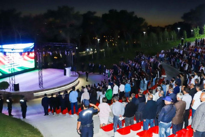 Xətai rayonunda yerləşən amfiteatrın səhnəsində musiqili konsert təşkil olunacaq