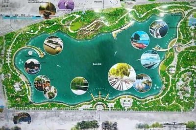 Qanlıgölün ətrafında park salınması barədə yeni layihə yaradılır