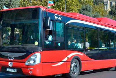 Bakıda 158 sərnişin avtobusu gecikir