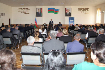 Xəzər Rayon İcra Hakimiyyətinin başçısı sakinlərlə növbəti dəfə görüşüb