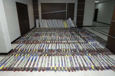 Bakıda ölkəyə qanunsuz daxil olunan pirotexniki vasitələr aşkarlanıb