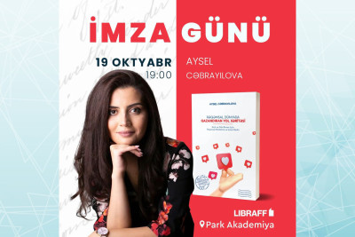 Bakıda Aysel Cəbrayılovanın imza günü keçiriləcək