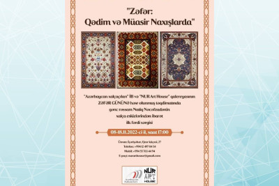 Bakıda “Zəfər: Qədim və Müasir Naxışlarda” sərgisi keçiriləcək