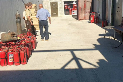Bakıda yanğınsöndürmə vasitələri istehsal edən müəssisə nöqsanlara görə bağlanıb