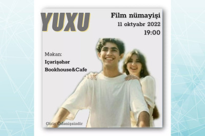 “İçərişəhər Bookhouse&Cafe”də filmlərin nümayişi olacaq