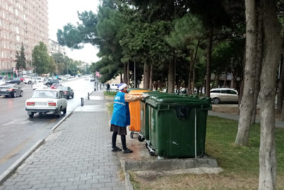 Nəsimi rayonunda genişmiqyaslı təmizlik işləri aparılır