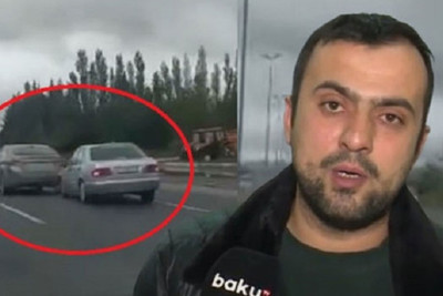 Bakı-Sumqayıt yolunda bir neçə maşını vuran sürücü açıqlama verib