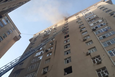 Xətaidə baş vermiş yanğın söndürülüb