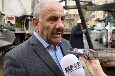 Qəza səbəbindən Bakıda su təchizatı dayandırılmayıb