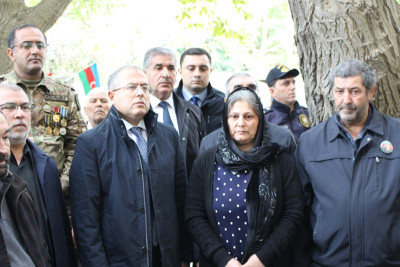 Səbail RİH-nin başçısı şəhid ailəsini ziyarət edib