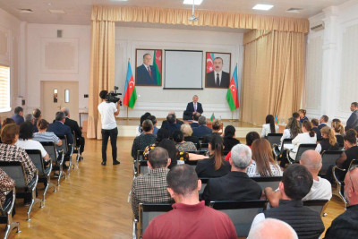 Sabunçu rayonunda İcra başçısı və sakinlər arasında görüş keçirilib