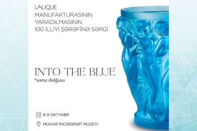 Müasir İncəsənət Muzeyində fransız Lalique Evinə məxsus sənət əsərlərindən ibarət sərgi keçiriləcək