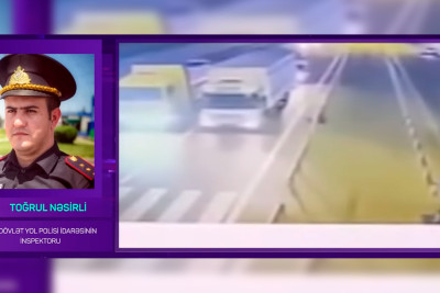 Qaradağda mikroavtobus iki yük avtomobilinin arasında qalıb: ölənlər var