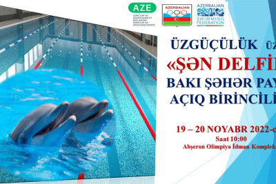 Bakıda üzgüçülük üzrə şəhər payız açıq birincliyi baş tutacaq