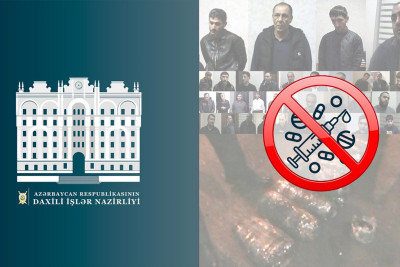 Bakıda 2 nəfərdən 10 kiloqram heroin aşkarlanıb