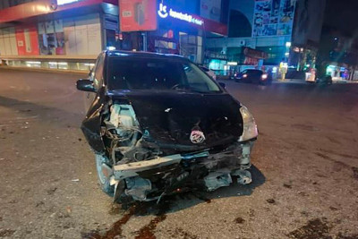 Bakıxanov: Sakit Qocayev küçəsində 3 avtomobil toqquşub