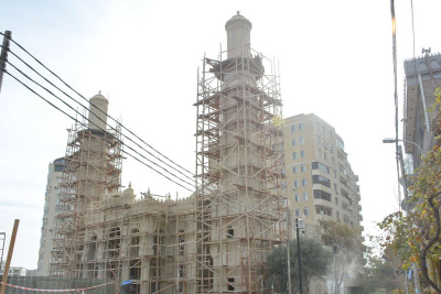 Bakıda keçmiş “Əbu Bəkr” məscidinin təmiri yekunlaşır