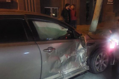 Bülbül prospektində “VAZ-2107” və “Kia” toqquşub