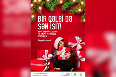 Yeni il münasibətilə “Bir qəlbi də sən isit” aksiyası başlayır