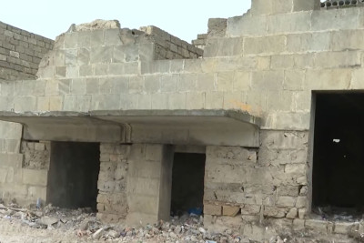 Binə qəsəbəsində 5 mərtəbəli yaşayış binasının sakinləri şikayət edirlər