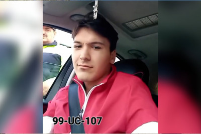 Polis özünü haqlı sayan sürücüyə səhvini izah edib