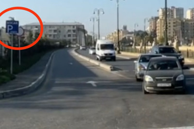 Bakıda quraşdırılan nişanlar sürücülər arasında çaşqınlıq yaradıb