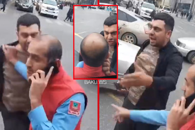 Bakıda “BakuBus”-ın sürücüsünə hücüm ediblər