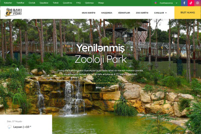 Bakı Zooloji Parkı yeni internet saytı yaradıb