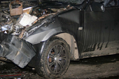 Bakıdan Xaçmaza sərnişinləri daşıyan “Prius” aşıb