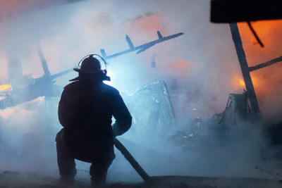 Xəzər rayonunda transformator yanıb