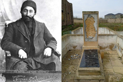 Bakı milyonçusunun məzarının son halı