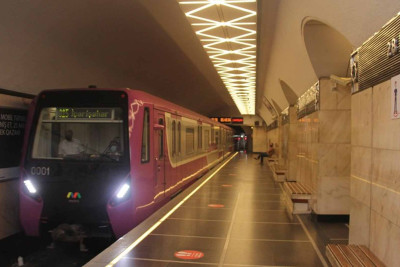 Bakı metrosu 1 ay ərzində 20 milyondan artıq sərnişin daşıyıb