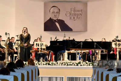 Bakı Filarmoniyasında Fikrət Əmirovun 100 illik yubileyi münasibətilə konsert proqramı keçirilib