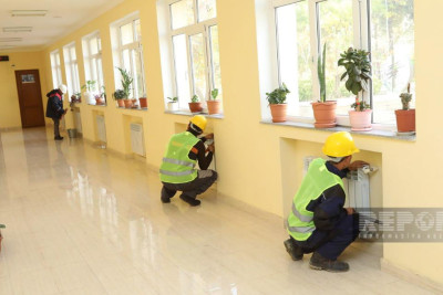 Bakının bir sıra məktəbləri və 125 uşaq bağçasının istilik sistemində problemlər aşkarlanıb