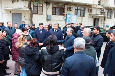 Səbail: Nizami küçəsi, 98 ünvanında səyyar görüş keçirilib