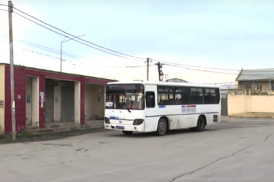 Türkan qəsəbəsinin 10 minlik əhalisinə yalnız bir marşrut avtobusu düşür
