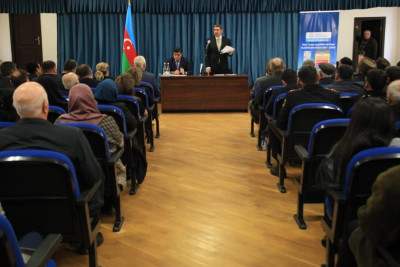 Türkan qəsəbəsində icra başçısı və sakinlər arasında görüş keçirilib