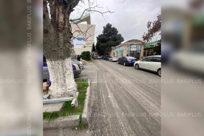 Yasamal rayonunda daha bir küçə təmir olunur